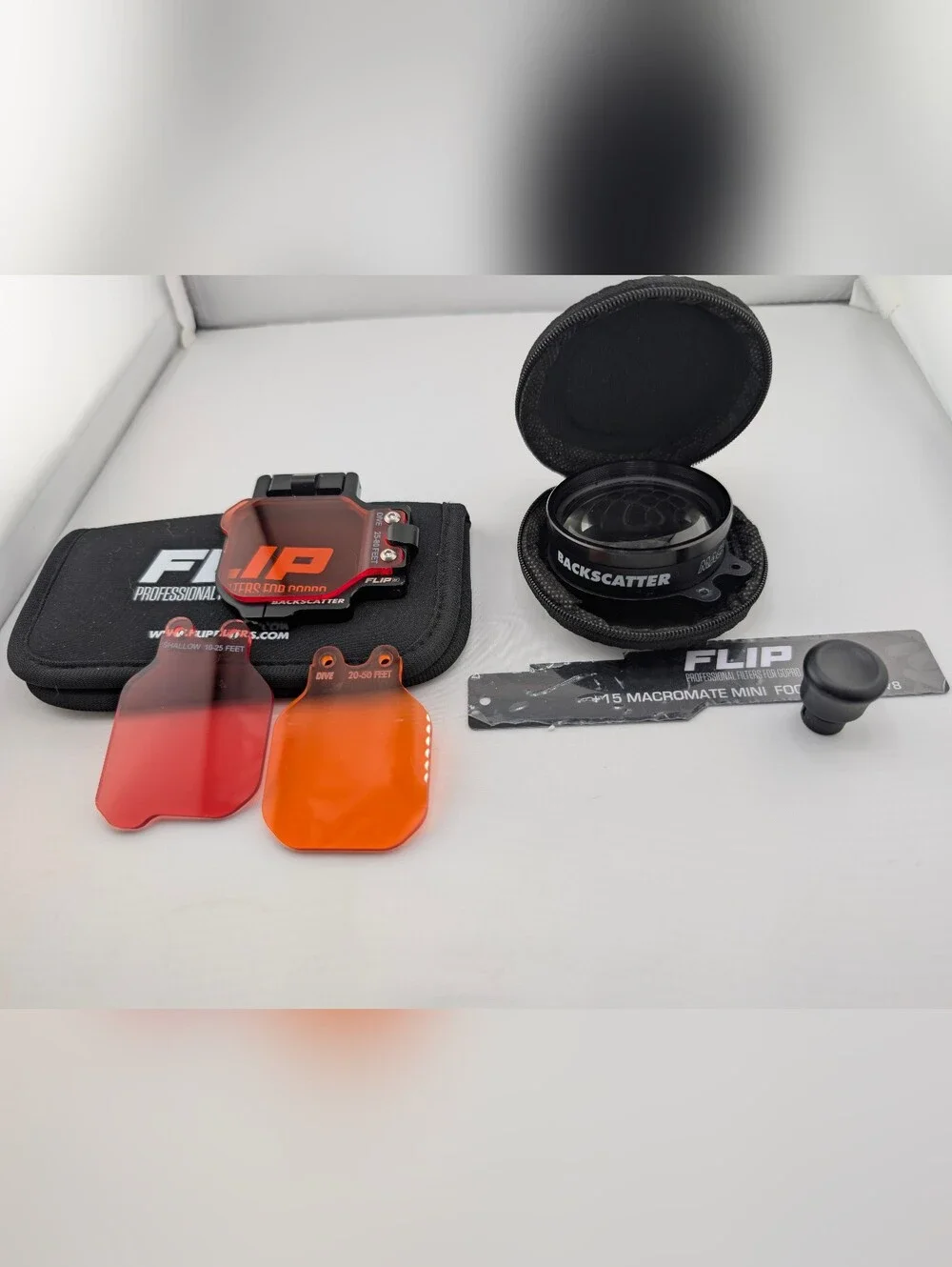 Backscatter FLIP9 Pro Kit +15 MacroMate Mini Lens For GoPro 9 10 11 12 13 EUC